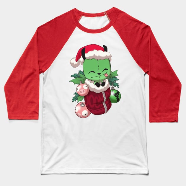 Stocking Stuffer: Robo Minion Baseball T-Shirt by Dooomcat